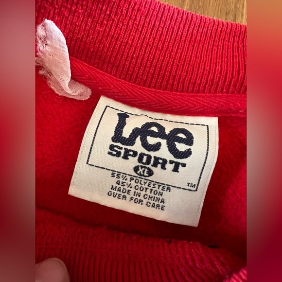 Vintage Red Wings Lee Sport Crewneck - Picture 6 of 8